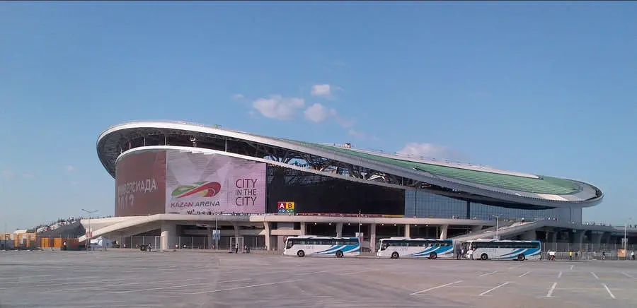 Kazan Stadium Building - Tatarstan Arena