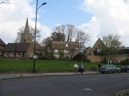 St Peter's Church and Kettle’s Yard buildings