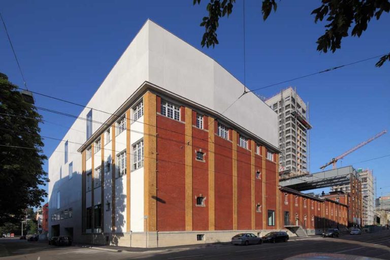 Kunsthalle Zürich, Löwenbräu Art Complex Building earchitect