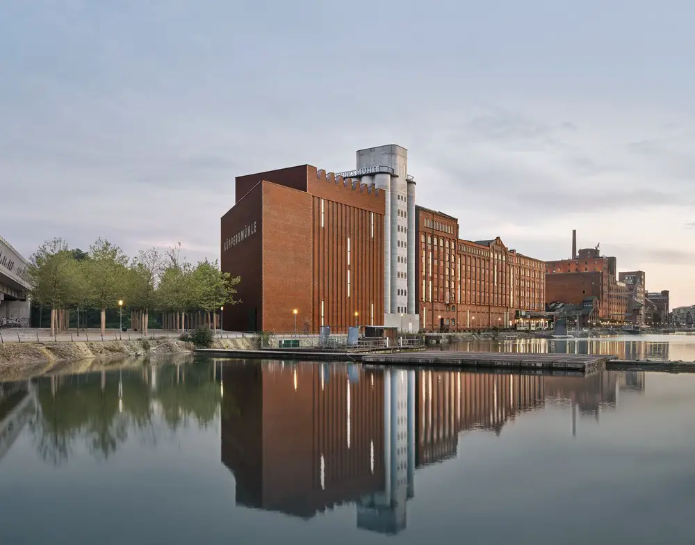 Küppersmühle Museum Duisburg Building Germany