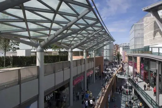 Liverpool ONE Masterplan canopy street shops