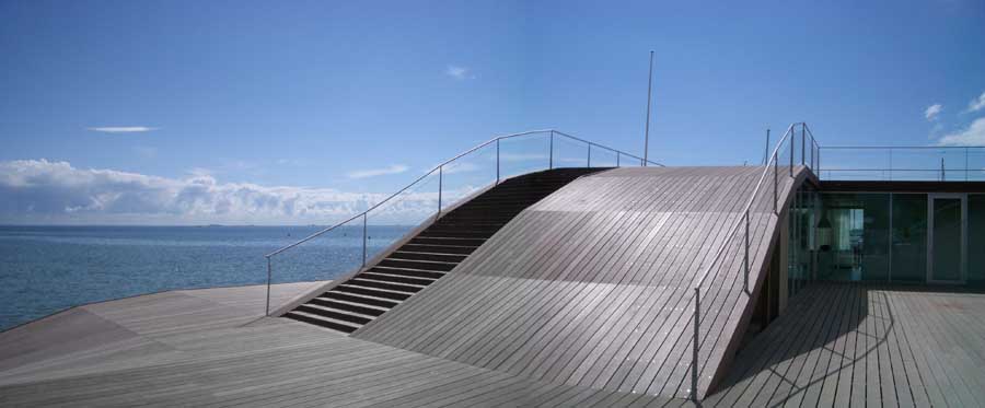 Maritime Youth House Copenhagen building ramps stairs