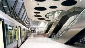 Wilhelminaplein Metro Station, Rotterdam Subway