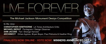 Michael Jackson Monument Design Competition Live Forever