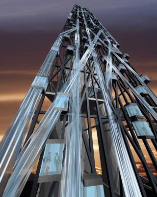 Rotterdam City Tower design by Monolab Architects
