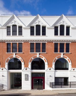 Montefiore Hospital, Brighton building facade