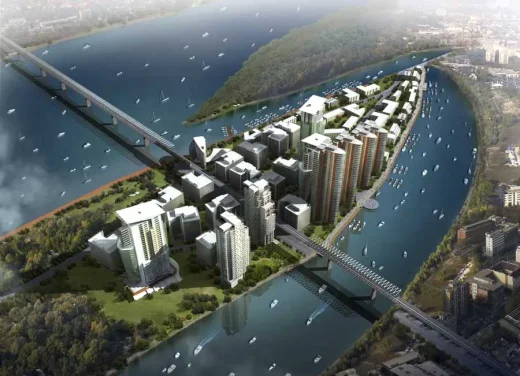 Nepsziget Masterplan Budapest building
