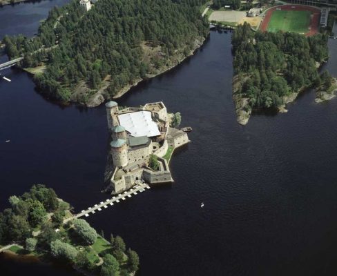 Olavinlinna Castle Finland historic building