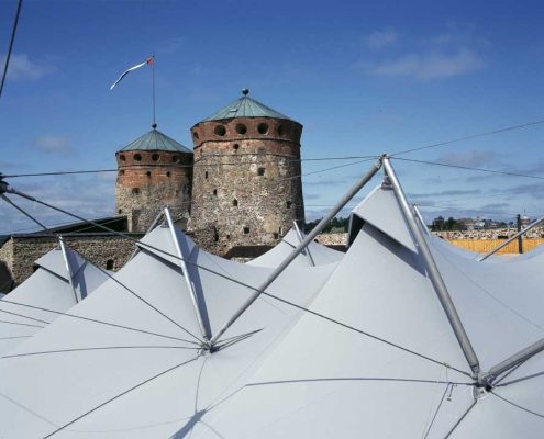 Olavinlinna Castle Canopy, Finland ARK-house
