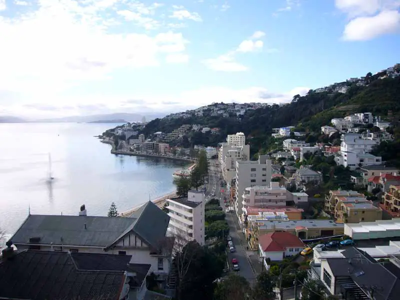 Oriental Bay Wellington buildings