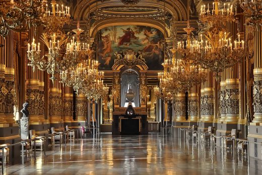 Palais Garnier grand salon interior hall