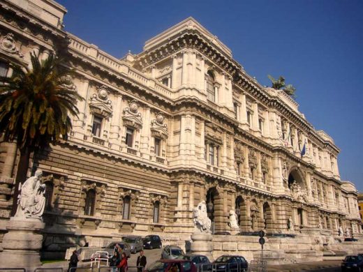 Palazzo Giustizia Rome Justice Palace Building