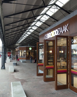 pavilions at Station Haarlem