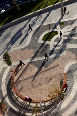 Plaza Ricard Viñes, Lleida Landscape