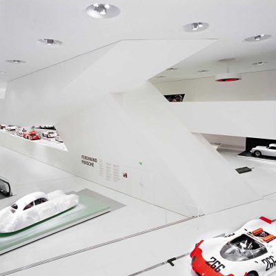 Porsche Museum Stuttgart interior