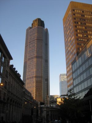 Nat West Tower London by Richard Seifert Architect