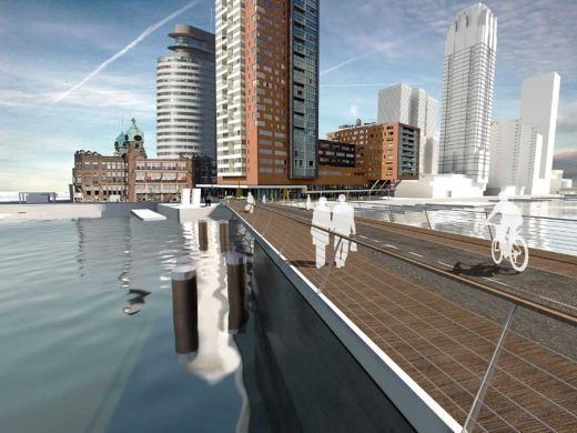 Rijnhaven Bridge Competition Rotterdam design