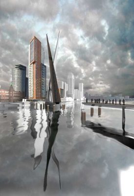 Rijnhaven Bridge Competition Rotterdam design