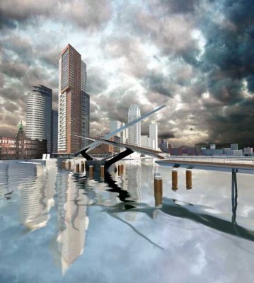 Rijnhaven Bridge Competition Rotterdam design