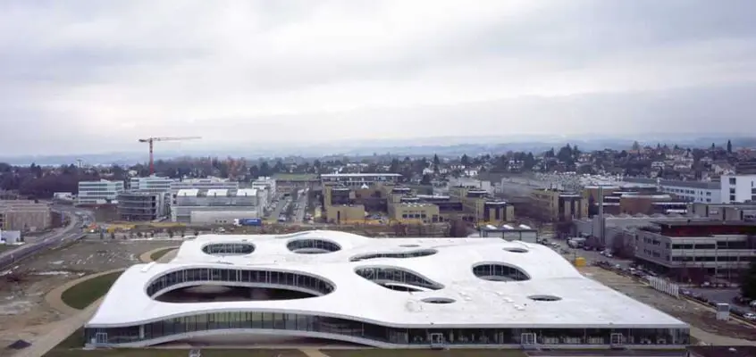 Rolex Learning Center Building, Lausanne
