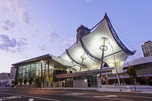 Rosa Parks Transit Center Detroit | www.e-architect.com