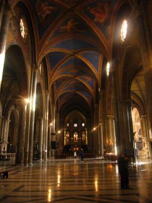 Santa Maria Sopra Minerva Rome building interior