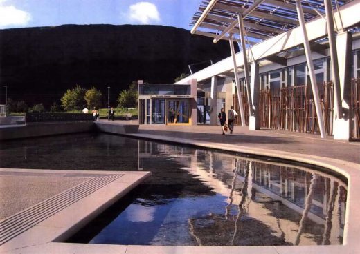 Scottish Parliament Entry Edinburgh by Lee Boyd Architects