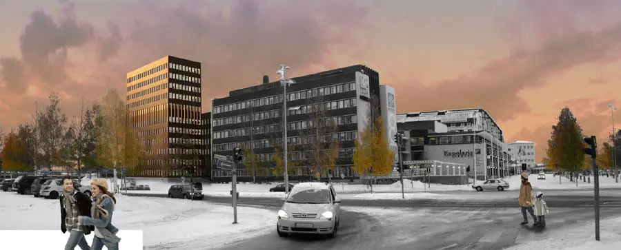 Skellefteå Kraft headquarters Sweden, Offices
