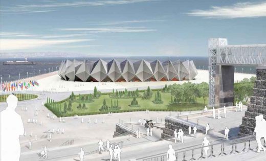 Sports Concert Complex Baku Crystal Hall design