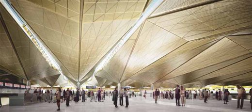 Euro Pulkovo Airport design by Grimshaw Architects