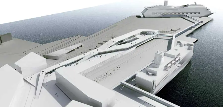 Stockholm Ferry Terminal, Sweden - C. F. Møller Architects