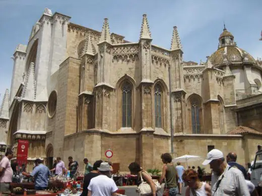 Tarragona Cathedral Building