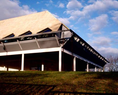 Ted Cullinan building in Dundee, Scotland