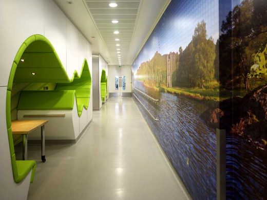 Teenage Cancer Trust Birmingham Children's Hospital interior design