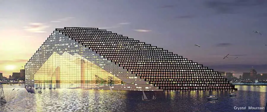 Urban Delta in Tianjin building design by de Architekten Cie.