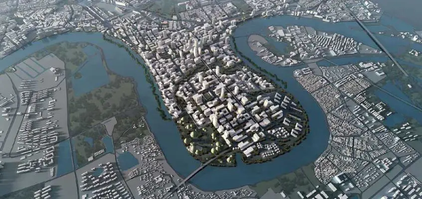 Tianjin Development, Chinese Masterplan
