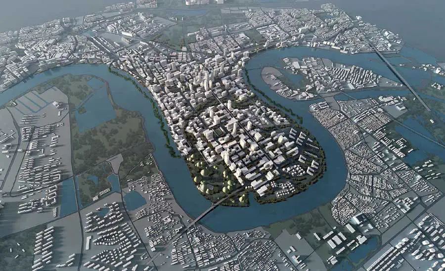 Tianjin Development, Chinese Masterplan design