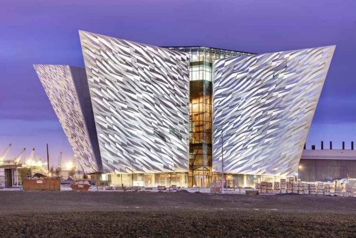 Titanic Belfast visitor centre building