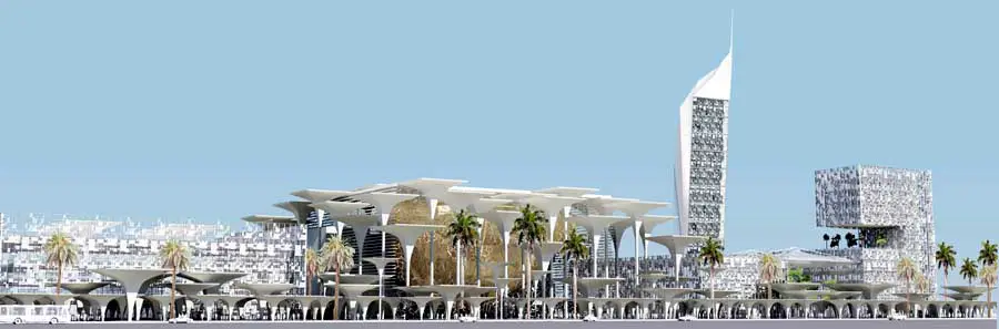 Tripoli Media & Cultural City building design by astudio