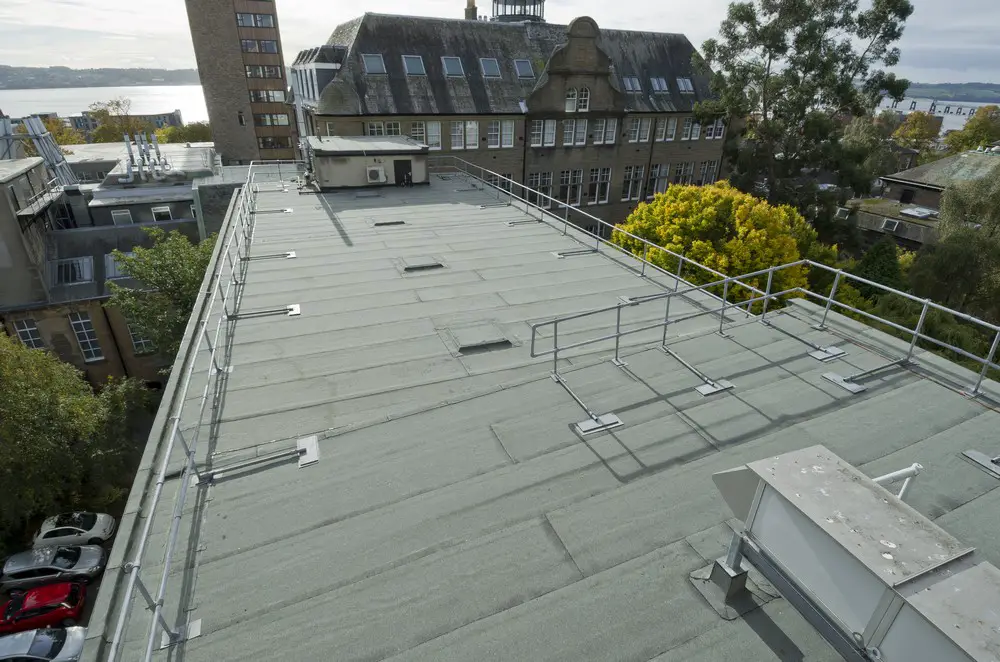 University of Dundee Building Roof Tayside Scotland