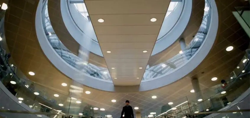 Vaxjo Library Building, Sweden, Architect