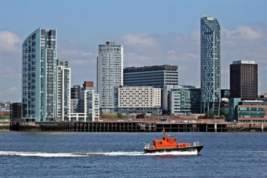 West Tower Liverpool River Mersey pilot boat