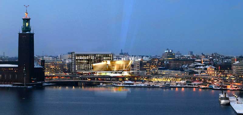 Stockholm Waterfront building by White Architects, Sweden