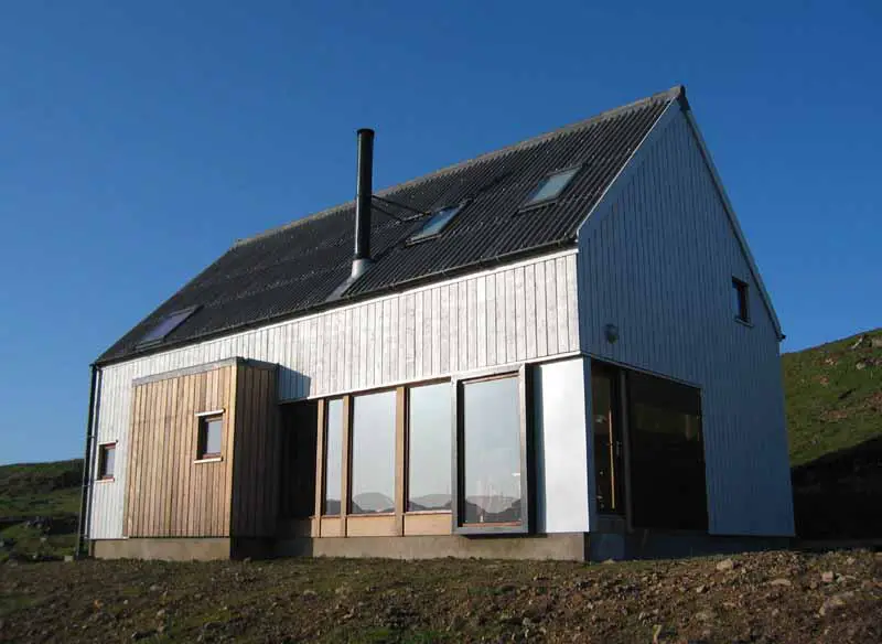 The Wooden House Skye home