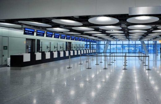 Heathrow Airport Terminal 5 London by YRM Architects