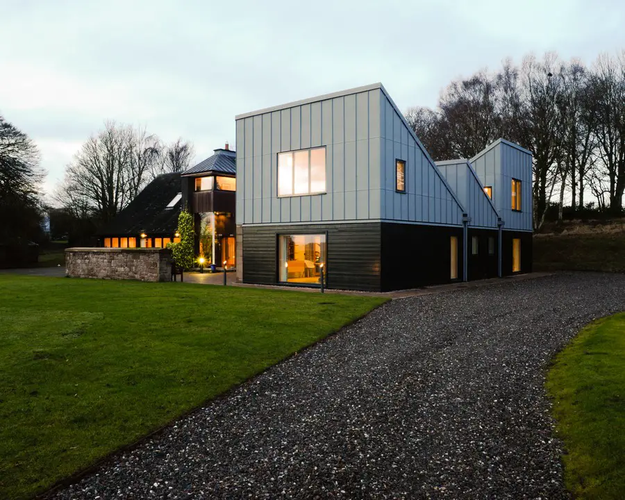 ZincWoodStone Perthshire residence