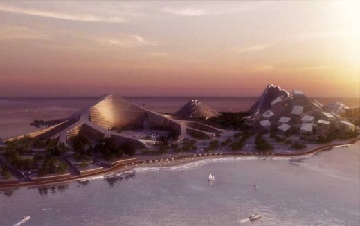 Zira Island Azerbaijan masterplan design