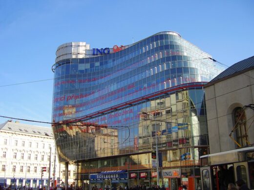 Zlaty Andel building Prague