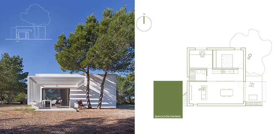 8x8 House Formentera Residence,