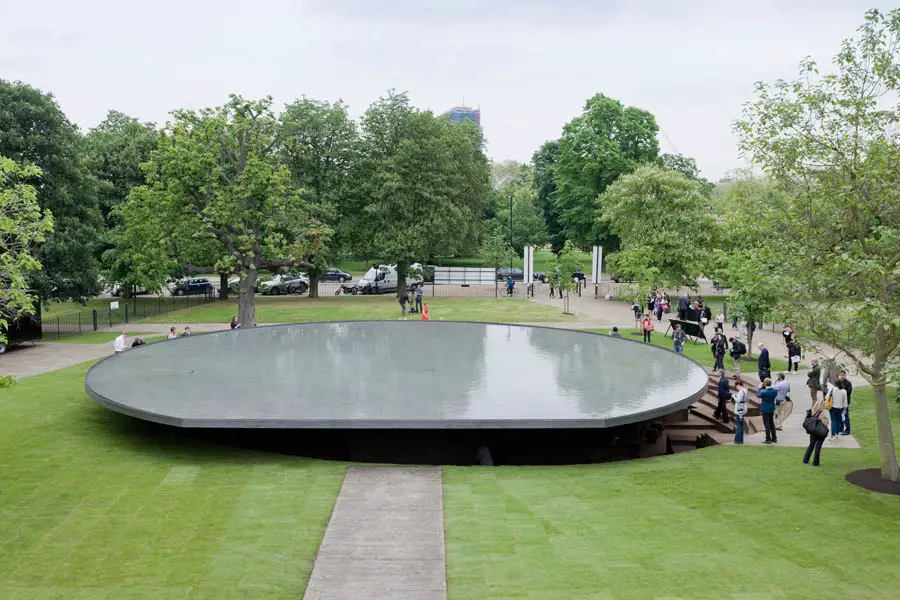 Serpentine Gallery Pavilion 2012 London by Herzog and de Meuron with Ai Weiwei